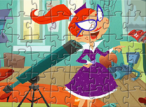 Puzzle cu Personajele din Miss Moon