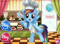 Rainbow Dash la Cofetarie