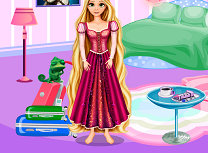 Rapunzel Decoreaza Camera de Hotel