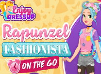 Rapunzel Fashionista pe Fuga