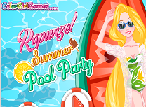 Rapunzel Petrecere de Vara la Piscina