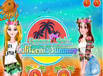 Rapunzel si Belle in California