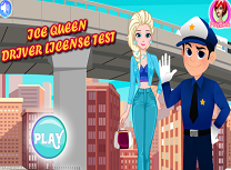 Regina Elsa la Scoala de Soferi