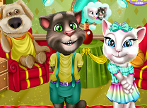 Saruturi cu Angela si Tom