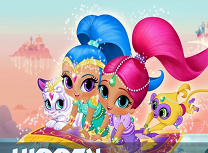 Shimmer si Shine Stele Ascunse