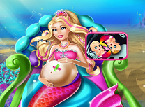 Sirena Barbie E Gravida