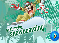 Snowboarding pe Avalansa