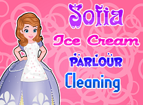 Sofia Curatenie la Salonul de Inghetata