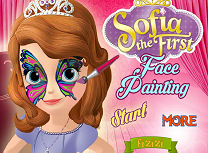 Sofia Intai Pictura pe Fata