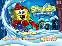 Spongebob Snowboarding