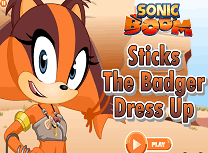 Sticks The Badger de Imbracat