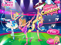 Super Barbie Concurs de Gimnastica