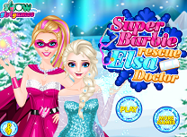 Super Barbie o Salveaza pe Elsa
