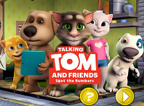 Talking Tom si Prietenii Numere Ascunse