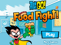 Tinerii Titani Bataie cu Mancare