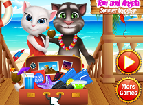 Tom si Angela Isi Fac Bagajul