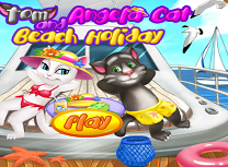 Tom si Angela Vacanta pe Plaja