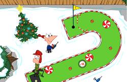 PHINEAS SI FERB GOLF PE TIMP DE IARNA