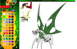 Coloreaza-l pe Bloxx si Stinkfly