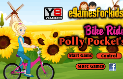 Polly Pocket cu Bicicleta