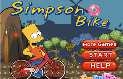 Simpson cu Bicicleta