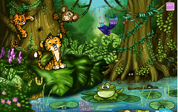 Jungla Litere Ascunse