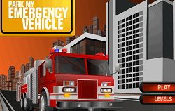 Parcheaza Masina de Pompieri