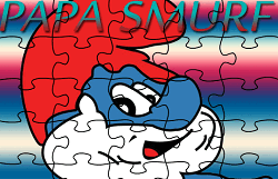 Puzzle cu Tatal Strumf