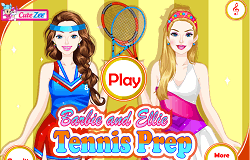 Barbie si eliie la Tenis