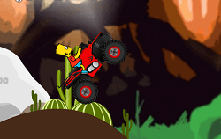Bart Simpson cu Atv-ul