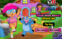 Dora si Benny Dress-up