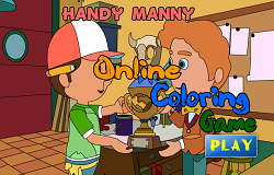 Coloreaza-l pe Manny Iscusitul