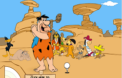 Golf cu Fred Flinstone