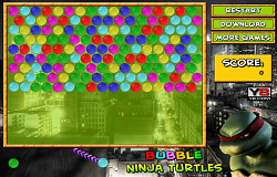 Bubble Testoasele Ninja
