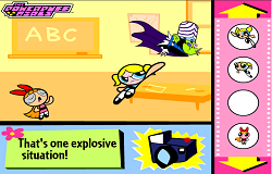 Scene cu Fetitele Powerpuff