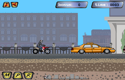 Motociclete in Oras
