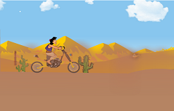 Aladdin cu Motocicleta