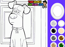 Viata Secreta A Animalelor de Companie De Colorat