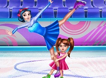 Alba ca Zapada Concurs de Patinaj