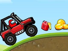 Among Us cu Masina pe Deal