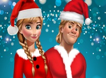 Anna si Kristoff de Craciun