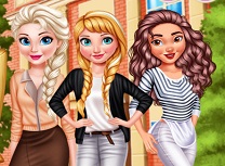 Anna Elsa si Moana la Facultate