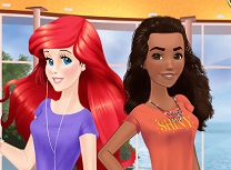 Ariel si Moana Printese in Vacanta