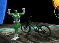 Supererou BMX in Spatiu