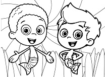 Gil si Goy Sirene de Colorat