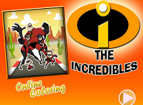 Coloreaza cu Incredibilii