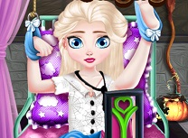 Bebelusa Elsa Operatie de Halloween