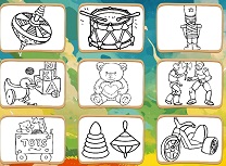 Jucarii Carte de Colorat