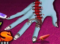 Manichiura Infricosatoare de Halloween