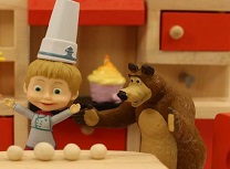 Gatit si Mancat cu Masha si Ursul